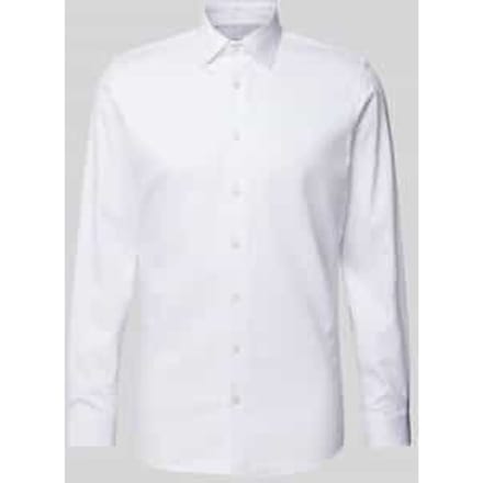 Overhemd Lange Mouw Selected 16092939 SLIM-PERFORMANCE-BRIGHT WHITE