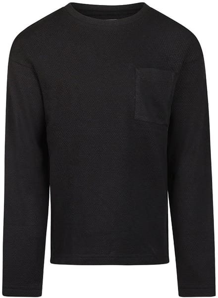 No Way Monday Jongens Loose Fit T-shirt - Black