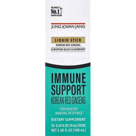 CheongKwanJang, Koreaanse rode ginseng vloeibare stick, immuunsysteem versterken, 10 stuks, 10 ml (0.34fl oz) elk