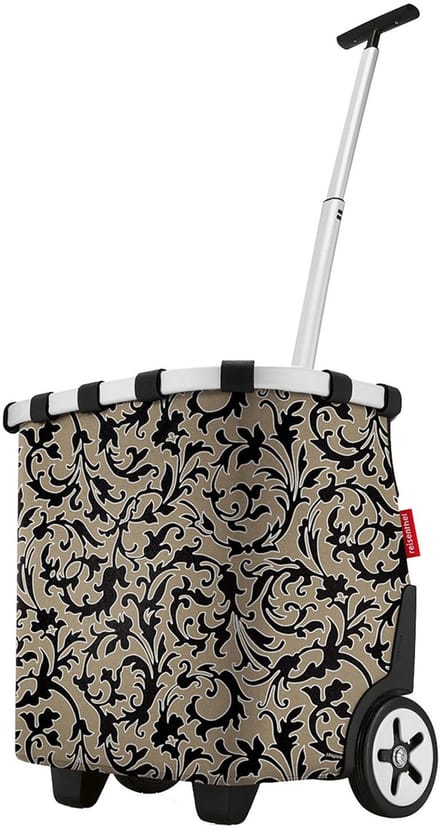 Reisenthel Carrycruiser Boodschappentrolley - 40L - Baroque Marble Zwart
