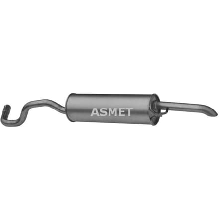 Geluiddemper achter ASMET 21.014