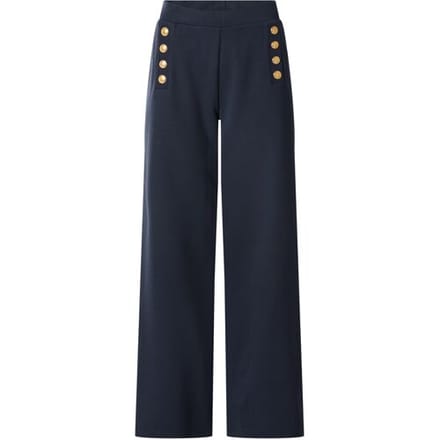 ESMARA Dames broek - Wide leg (Marineblauw, S (36/38))