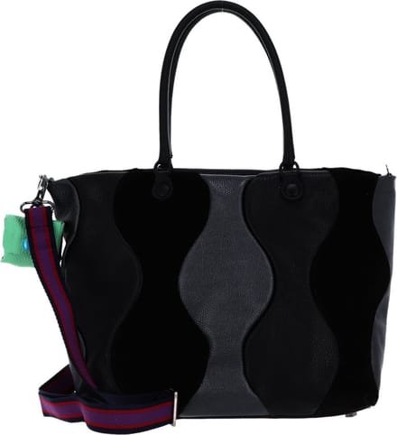 Gabs Leren Schoudertas Katrine Momu Scultura Black Nero Zwart
