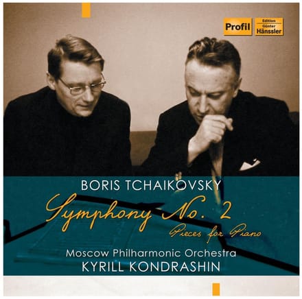 Boris Tchaikovsky, Moscow Philharmonic Orchestra Kyrill Kondrashin - Tchaikovsky: Symphony No.2, Piece For Piano (CD)