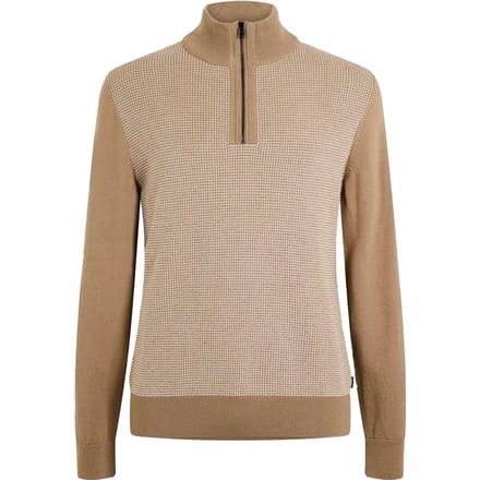Boss Heren H Dambino gebreide casual trui (Beige)