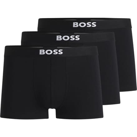 Boss Herenondergoed (set van 3) (Zwart)