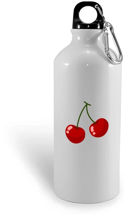 Hacebo® - Kers waterfles - Kersen - Fruit liefhebbers - Fruit - bessen - gezond eten - water fles - 500ML