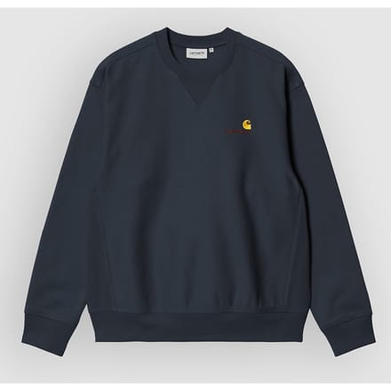 regular fit sweatshirt met gestikt logo