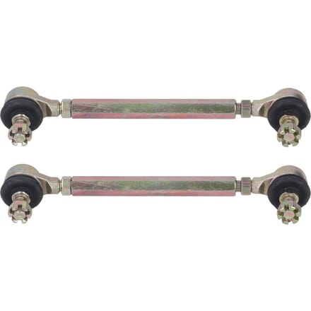 2 Stuks Stuurkogel M10 10mm Draad Staallegering Stabilisatorstang Eindset voor 50cc 70cc 90cc 110cc ATV gray