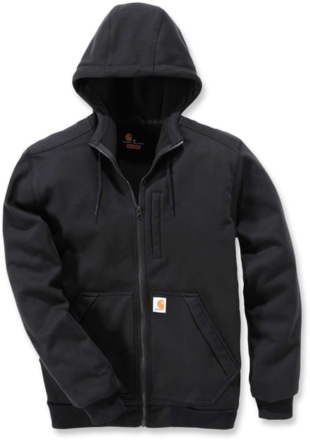 Carhartt Wind Fighter Hooded Sweatshirt Black Heren