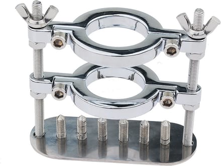Prolink Novelties - Ballcrusher flat - CBT balklem - dubbel laags - RVS