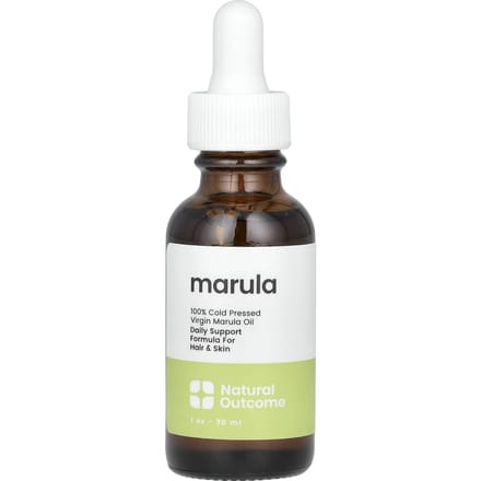 Natural Outcome, Huile de Marula Vierge 100% Pressée à Froid, 1 oz (30 ml) white