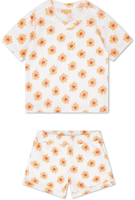 Swim Essentials - strandshirt - 1-6 Jaar - Bloemenprint - muslin/terry