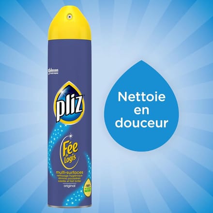 2XPLIZ Fée Du Logis Multi-Oppervlaktereiniger Spuitbus PLIZ 250 ml fles ORIGINAL