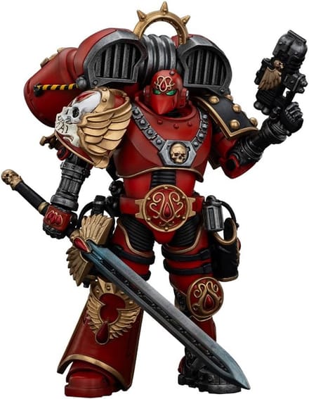 Warhammer Horus Heresy Actiefiguur 1/18 Schaal - Bloed Angels Krijger 12,6 cm