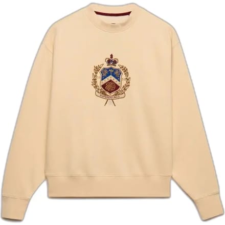Dames sweatshirt loose Superdry Crest Crew