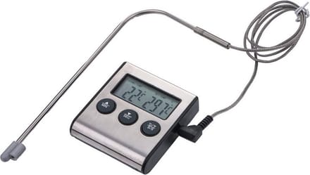 Benson BBQ Thermometer digitaal - timer functie - voedselthermometer - vleesthermometer