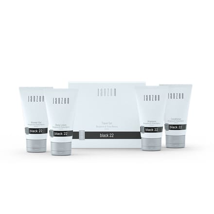 Janzen Black 22 Travel Set Bergamot & Tonka Beans