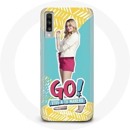Coque - Agustina - Samsung Galaxy A70 - Souple - Noir - Poursuis tes rêves