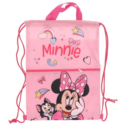Minnie Mouse Gymtas met rits - Zwemtas - 40 cm - Roze - Voor Kinderen