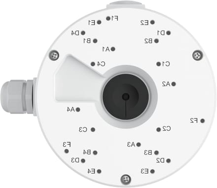 Kabeldoos - Aansluitdoos - Camera Bedrading - Waterdicht Aluminium - N.v.t. - Wit