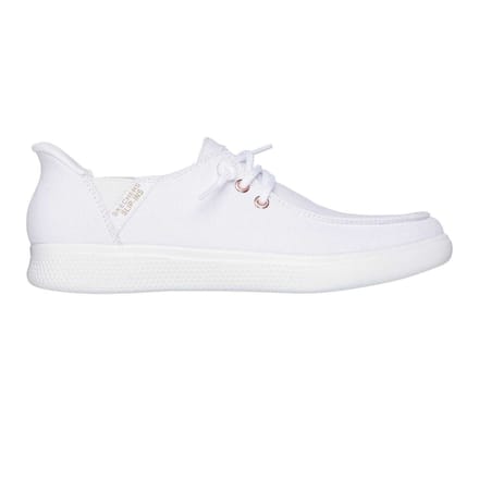 Skechers Skipcute canvas sneakers voor dames (Wit)