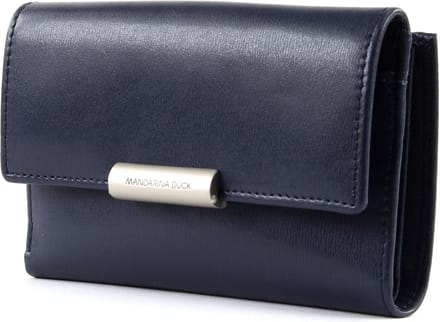 MANDARINA DUCK Portemonnee Hera 3.0 Wallet with Flap Dress Blue Blauw