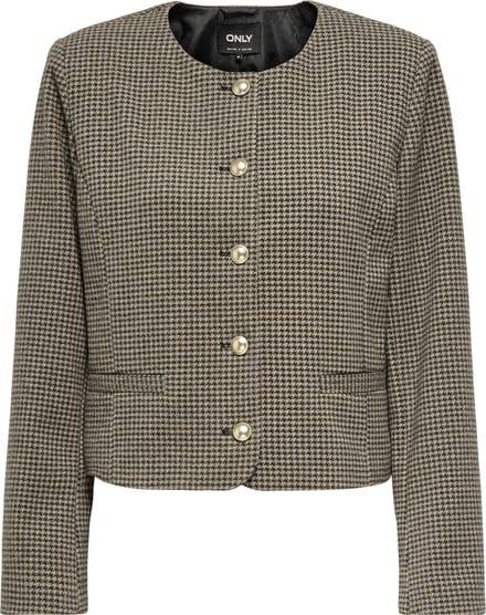 ONLY - ONLMAGGIE CHECK JACKET OTW - Dames - Gewatteerde jassen