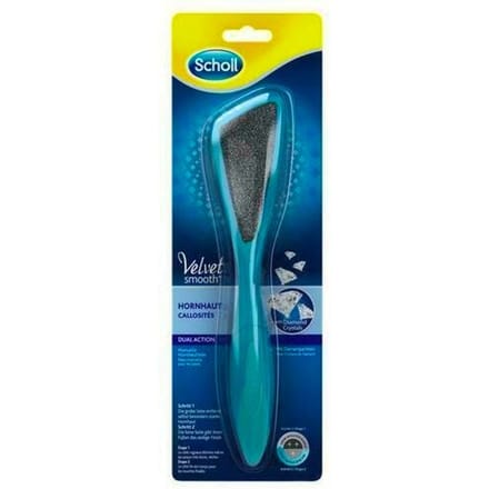 Scholl Voetvijl Velvet Smooth Harde Huid Dual Action 1 st
