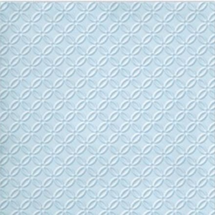 Dekoratief | Pakje 12 servetten 'Insp. mod.,light blue', embossed 33x33cm | A701257
