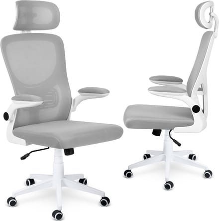 Sofotel Brass micromesh bureaustoel - grijs