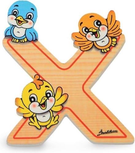 Alfabet letter hout klein X | Bartolucci
