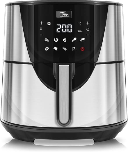 XXL Heteluchtfriteuse 7,5l met Digitale Touchscreen en 10 Menu's voor Gezond Koken