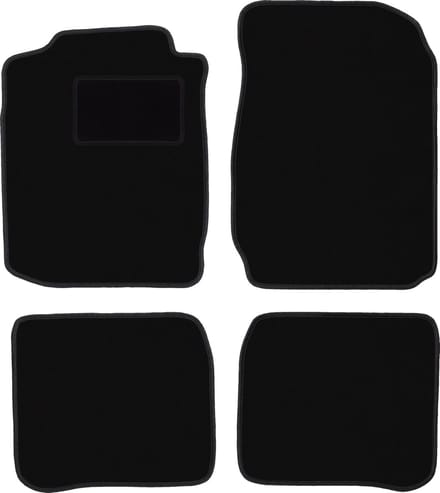Zwarte veloursmatten voor: Toyota Corolla E11 hatchback (1997-2001)