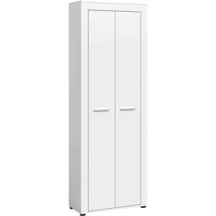 Jam kledingkast wit melamine - 35x64x191cm