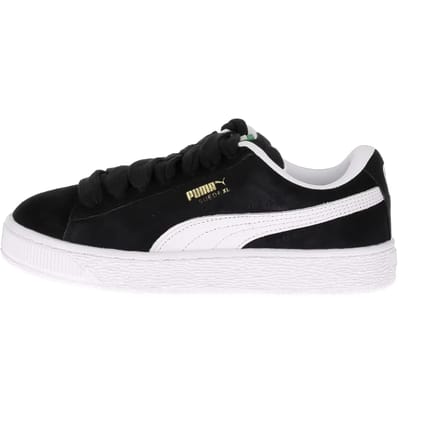Lage Herenschoen Suede XL Zwart/wit