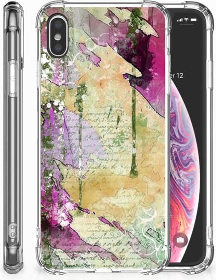 Back Cover Apple iPhone Xs Max Letter Painting