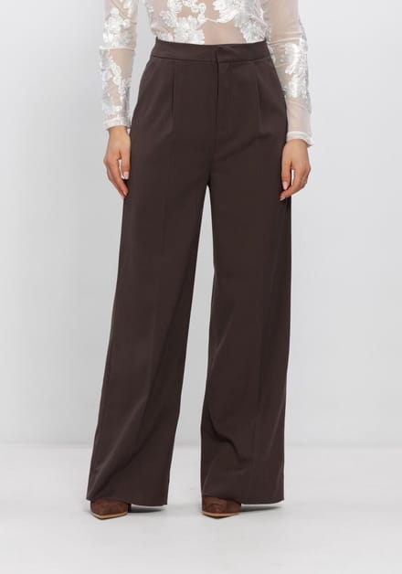 Copenhagen Muse Cmtailor-pants Broeken Dames - Bruin - Maat S