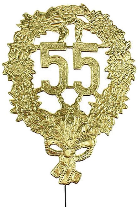 Jubileumnummer 55 Ø8cm 10st