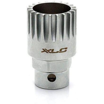 XLC TO-S05 Trapassleutel - Shimano - ISIS - 24mm - Zilver