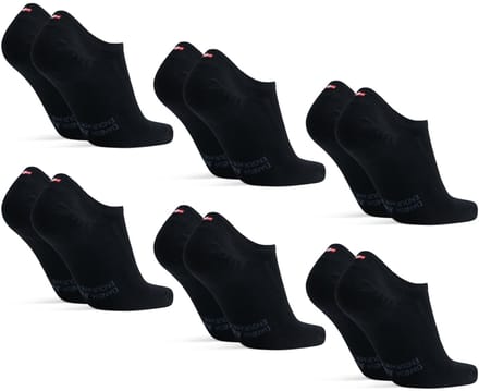 DANISH ENDURANCE Onzichtbare Bamboe Sokken - Anti-Slip Hiel - Unisex - Maat 35-38