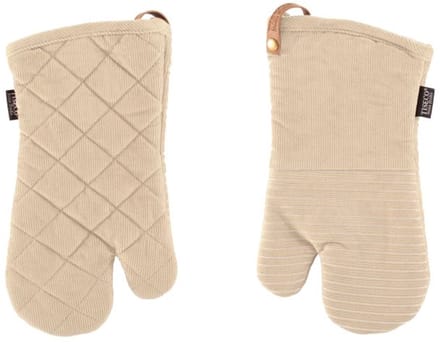 Tiseco - Ovenwant VELMAR - SET/2 - siliconen grip - 17x33 cm, beige