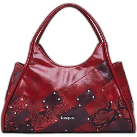 Desigual handtas schoudertas Heritown 2 Hand Bag Carmine rood