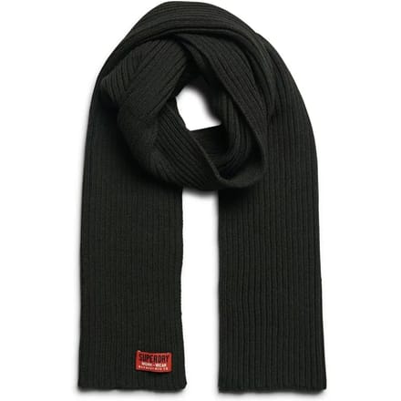 Superdry Workwear Gebreide Sjaal Groen Grootte: 1SIZE
