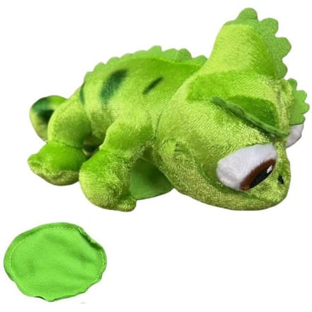 15cm Pascal Rapunzel Kameleon Pluche Pop Zacht Knuffeldier Speelgoed Kinderen Cadeau Schouder Pluche 15cm lichtgroene kleur