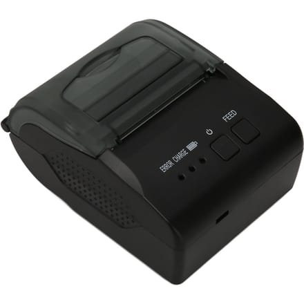 58mm Thermische Printer BT4.0 90mms 100km TPH 203DPI USB Interface Verzendlabel Printer voor Kantoor black