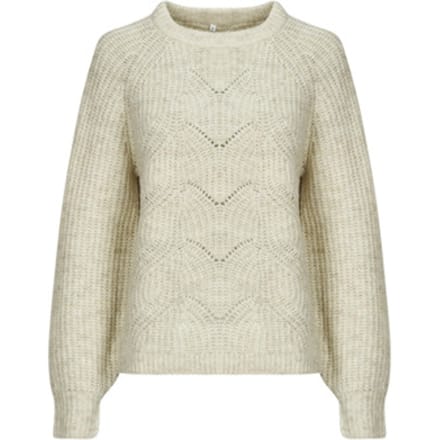 Relaxed fit gebreide pullover met wol, model 'GILA'