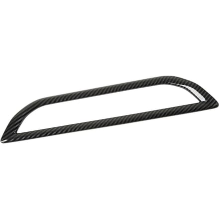 Dashboard Luchtrooster Uitlaat Frame Cover Koolstofvezel Patroon Midden Luchtuitlaat Frame Sierlijst gray