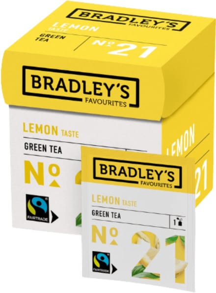 Bradley's Thee | Favourites | Citroen / Lemon n.21 | 6 x 12 stuks