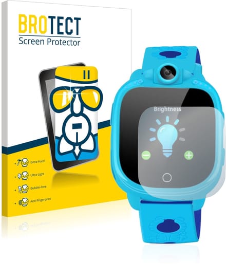 Screenprotector voor Prograce 1.5" Kids Smartwatch Beschermglas transparant